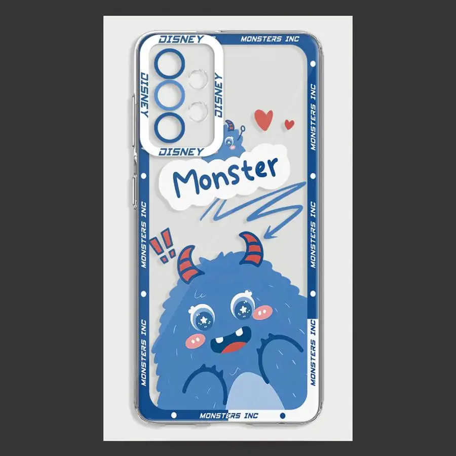 Чехол с рисунком Disney Monsters Inc для Samsung Galaxy A21s A52s A06 A02 A03 A03s A71 A51 A10s A20s A50s A31 A04e A05s Soft