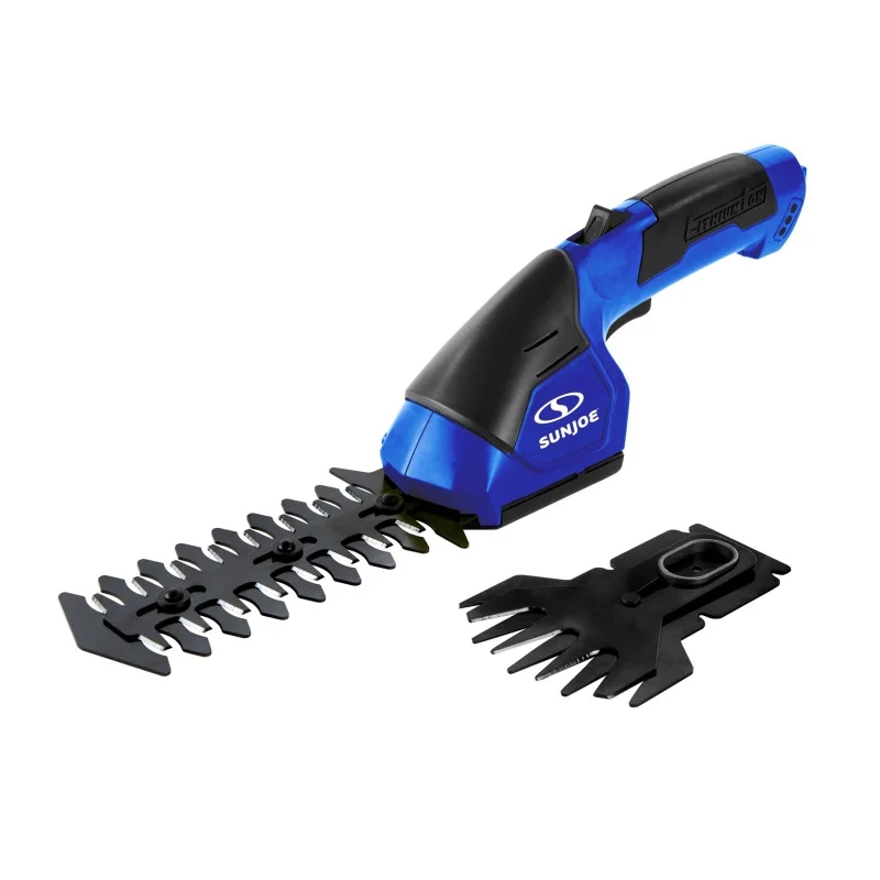 HJ604C-SJB 2-in-1 Cordless Grass Shear , 7.2 V (Blue) Electric Hedge Trimmers