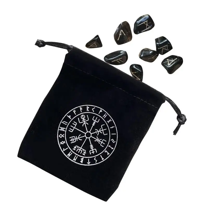 

Бархатная сумка для Таро, загадочный рисунок, рисунок женской сумочки на шнурке с рисунком гадания, чехол для защиты от потери костей