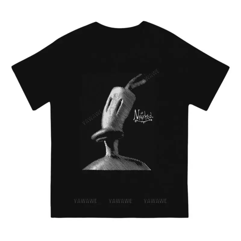 Футболка мужская с круглым вырезом и коротким рукавом, из хлопка