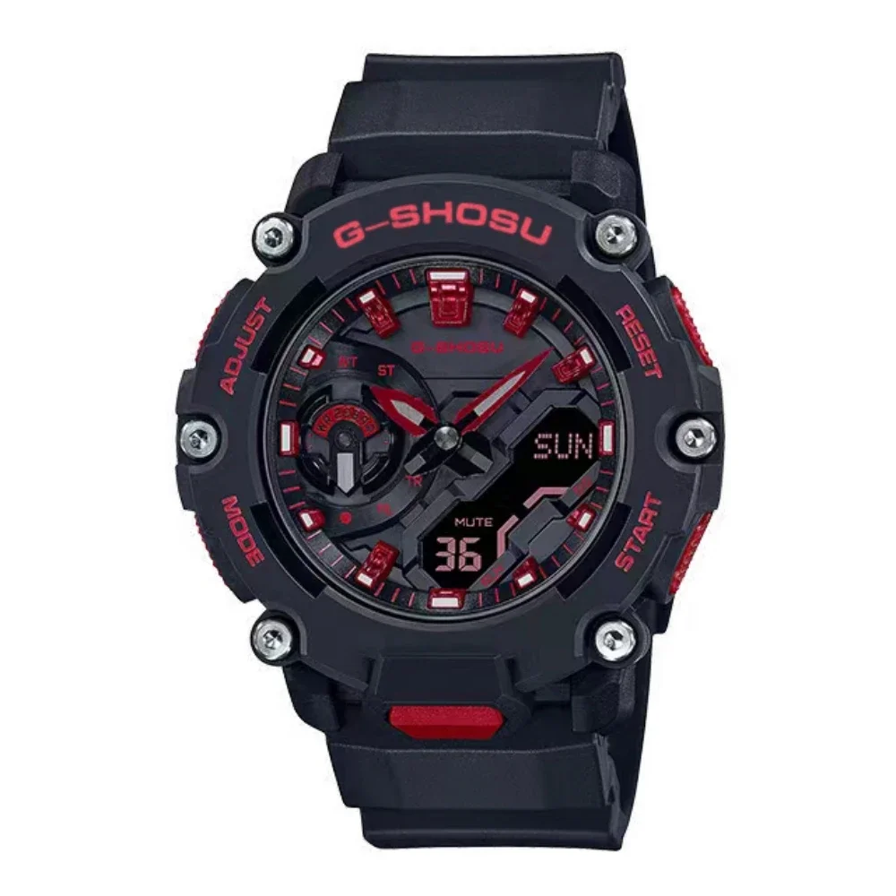 Спортивные цифровые электронные мужские часы 2200 полнофункциональные