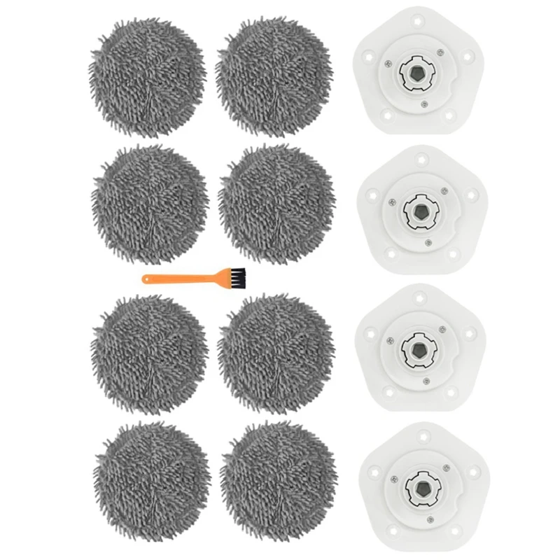 

13Pcs Washable Detachable Mop Cloth Holder For Xiaomi Mijia Pro STYTJ06ZHM Robot Vacuum Cleaner Replacement Spare Parts