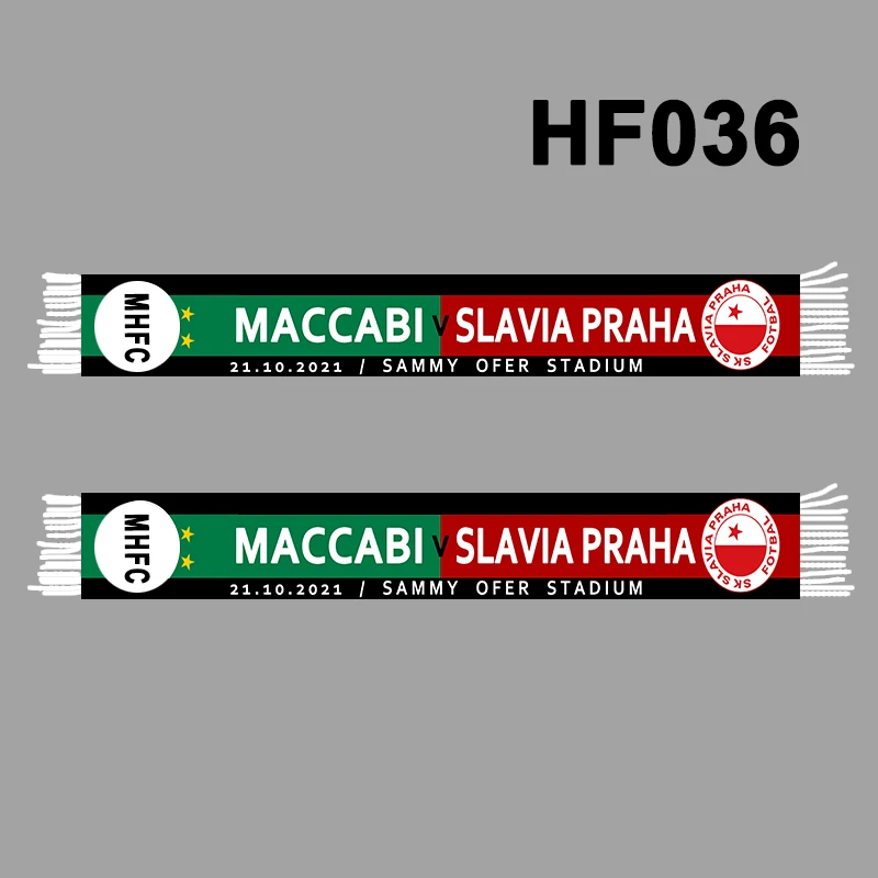 

Шарф MHFC VS славянский для фанатов, двусторонний вязаный, размер 145*18 см, HF036