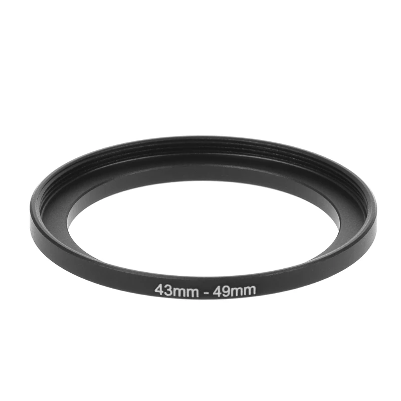 

43mm To 49mm Metal Step Up Rings Lens Adapter Filter Camera Tool Accessories New