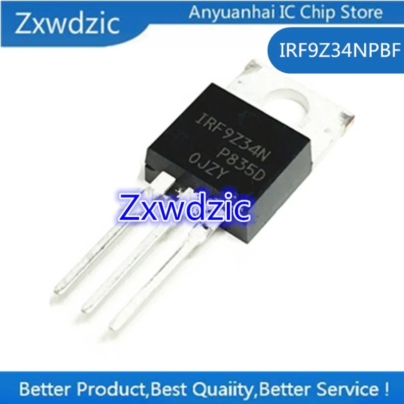 10 шт. новый оригинальный IRF9Z34NPBF IRF9Z34N F9Z34N TO-220 P канал MOS FET 19A 55V