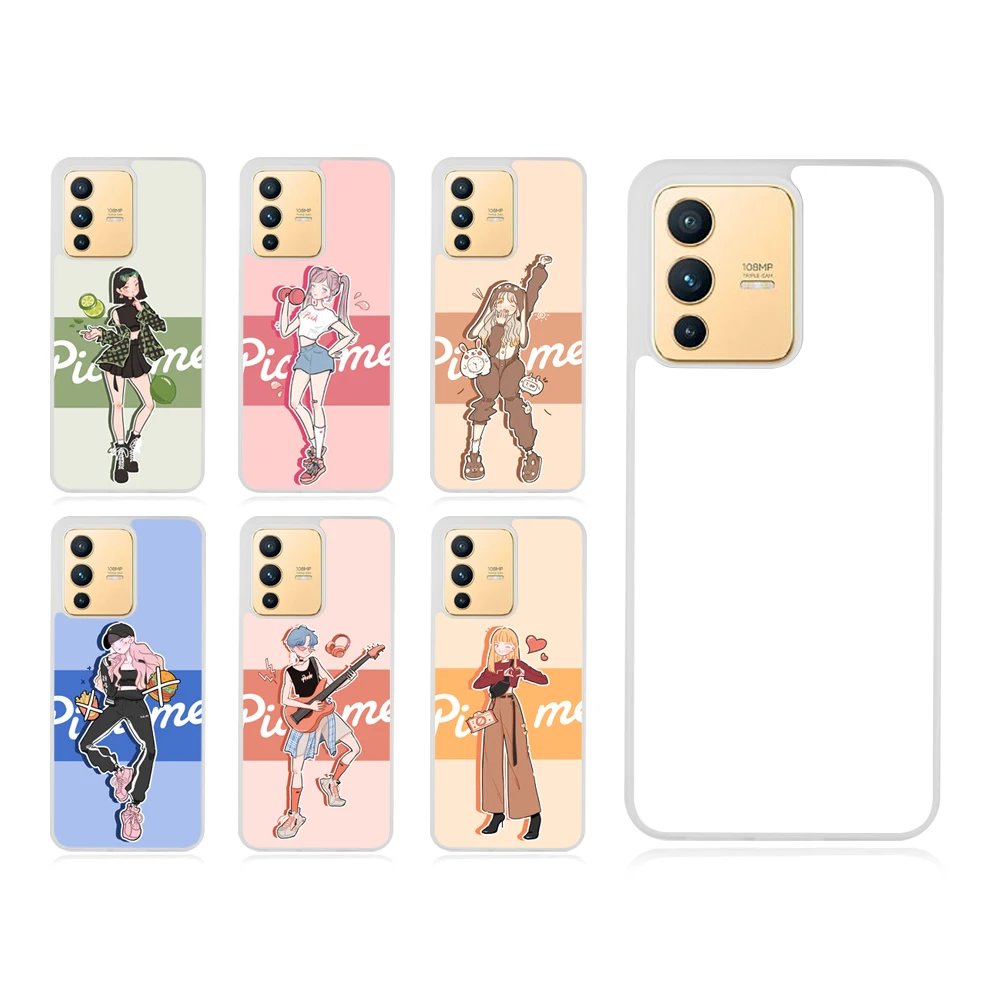 Прозрачный чехол из ТПУ 2D Сублимация для Vivo Series по низкой цене от производителя -