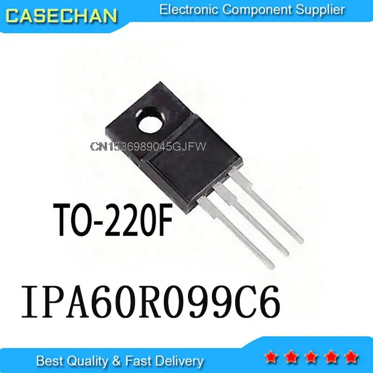 10 шт. Новый и оригинальный IPA60R099C7 6R099C6 60C7099 TO-220F 38A 600V IPA60R099C6