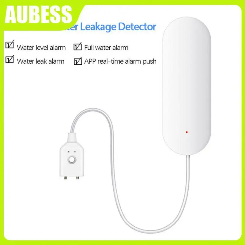 

Flood Detector Wifi Smart Life Water Leakage Detection Overflow Alarm Voice Control Smart Water Detector Home Security System