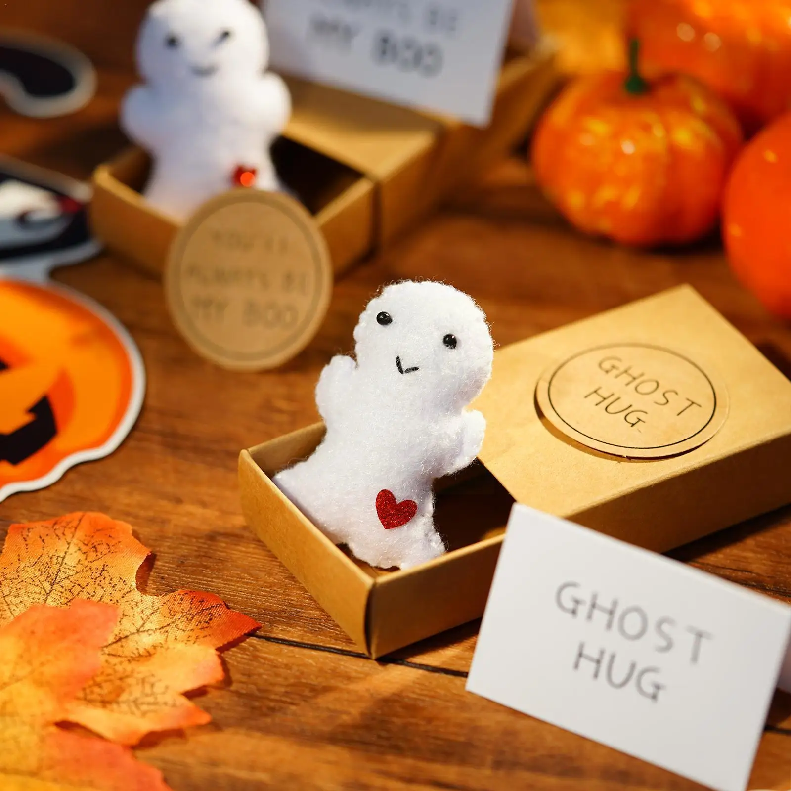 

1 шт., привидение, подарки, милые привидения, спичечные коробки, вечерние Ки для Хэллоуина для друга L0u6