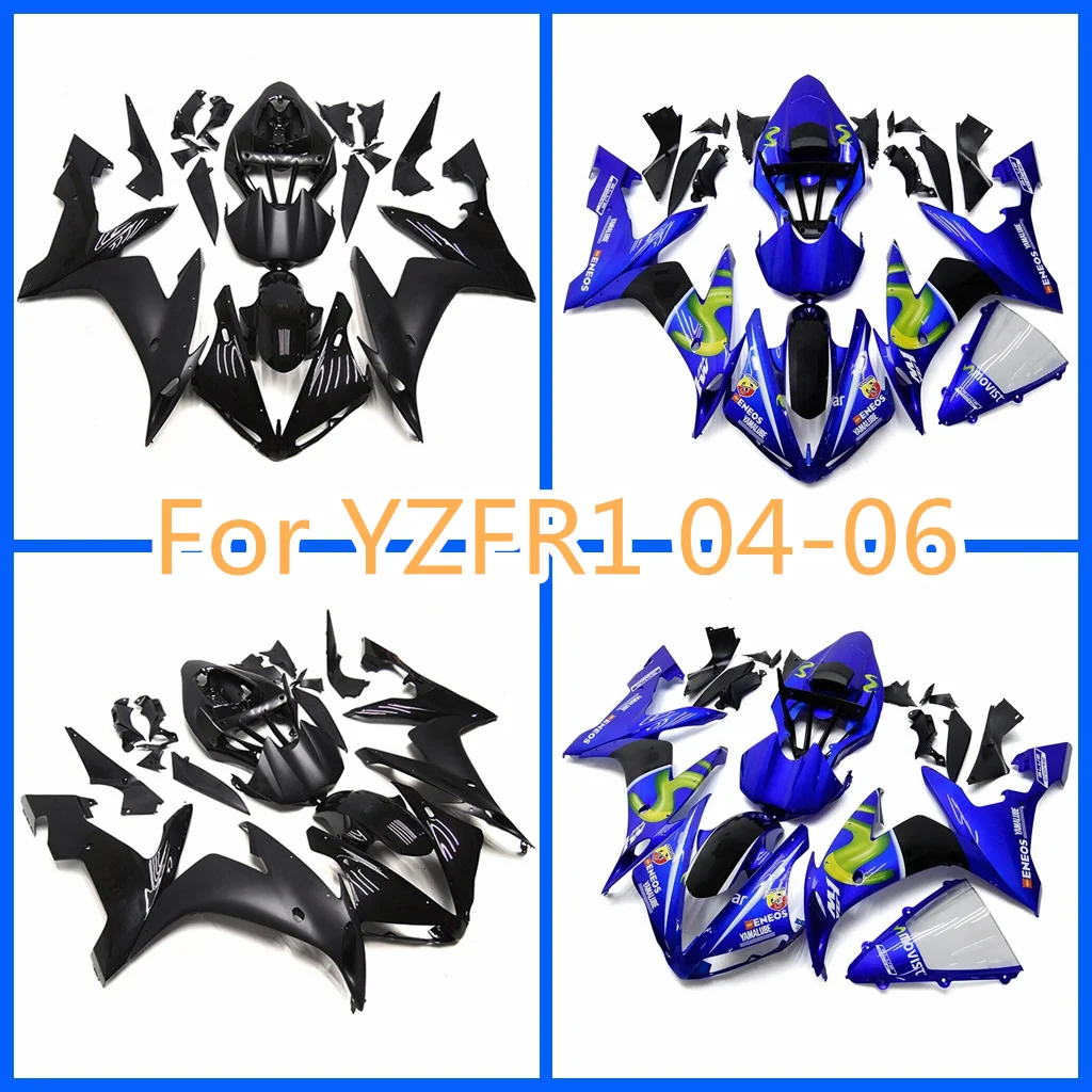 Полный комплект обтекателя для YAMAHA YZF-R1 2004 2005 2006 кузов YZF1000 1000CC 04 05 06 YZFR1 ремонт