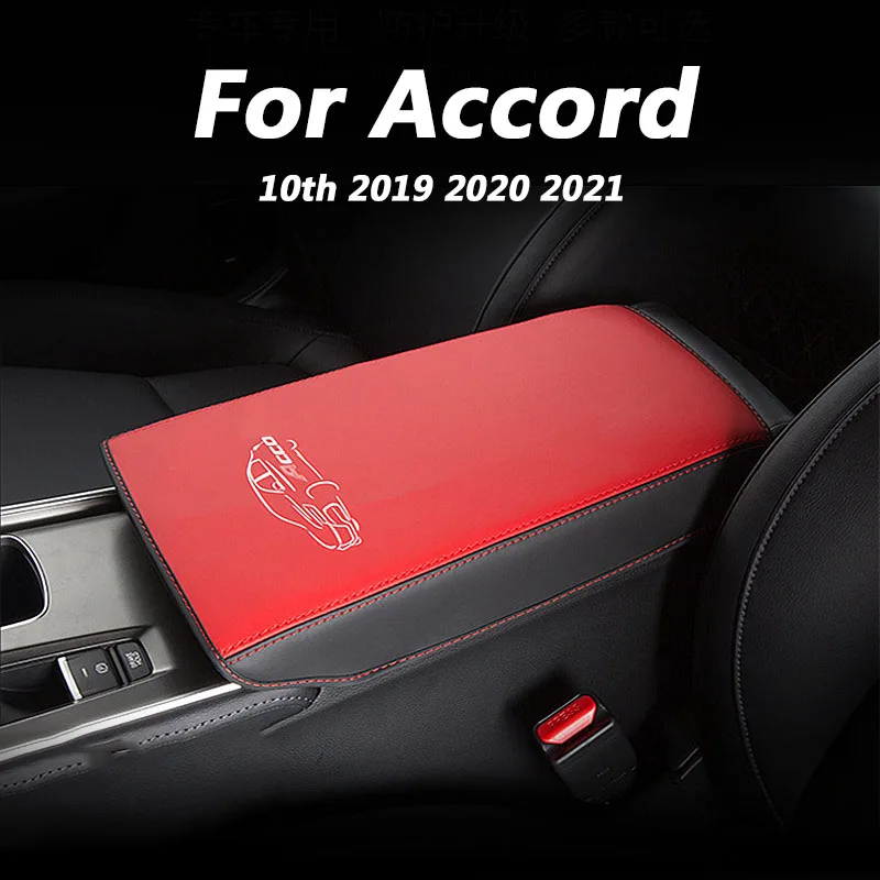 

Для Honda Accord 10th 2019 2020 2021 аксессуары для украшения интерьера автомобиля центральный подлокотник защитный чехол грязный чехол 1 шт.