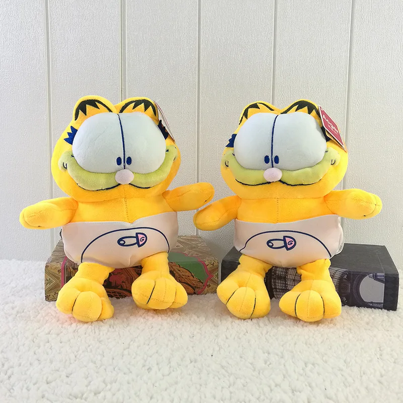 Original Animation Garfield Cat Doll Cat Creative Doll Plush Toy Children's Throw Pillow Boys Girls Birthday Gift New Products