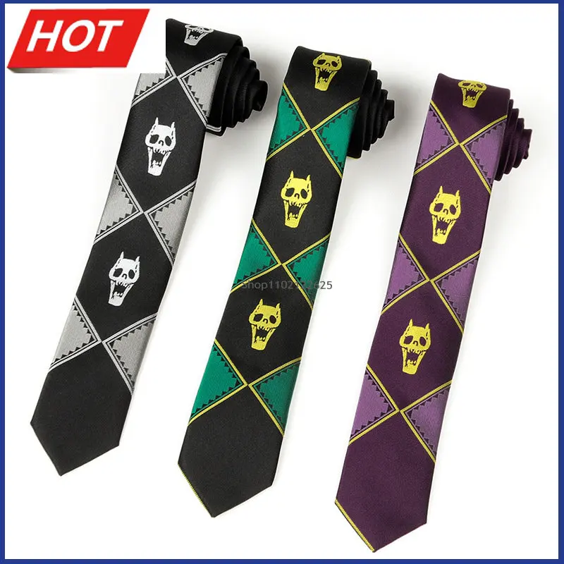 

Галстуки в виде черепа на Хэллоуин, разные цвета