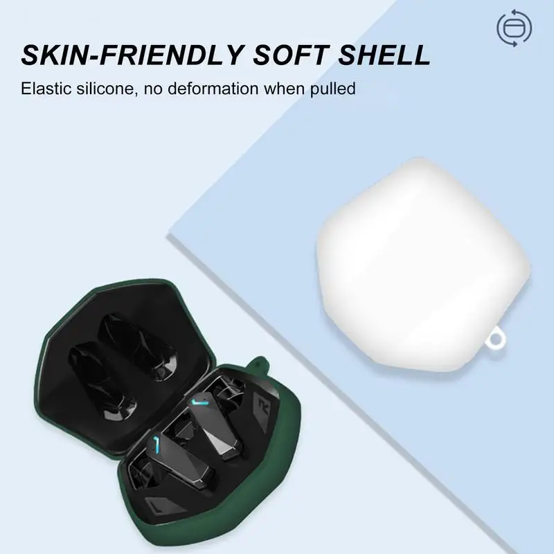 Защитный силиконовый чехол для беспроводных наушников Lenovo GM2PRO