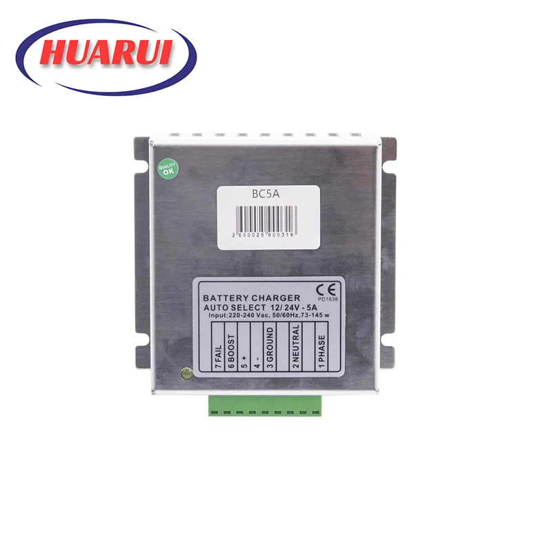 Аксессуары для дизельного генератора BC5A свинцово-кислотный аккумулятор