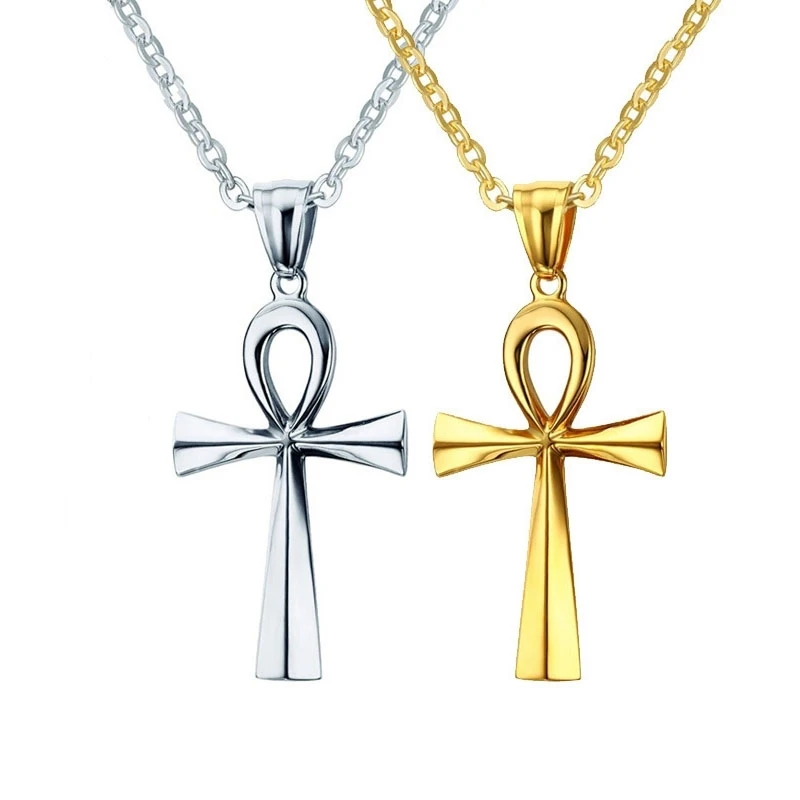 Африка Ахе египетский крест ожерелье религиозный амулет кулон распятие Анкх