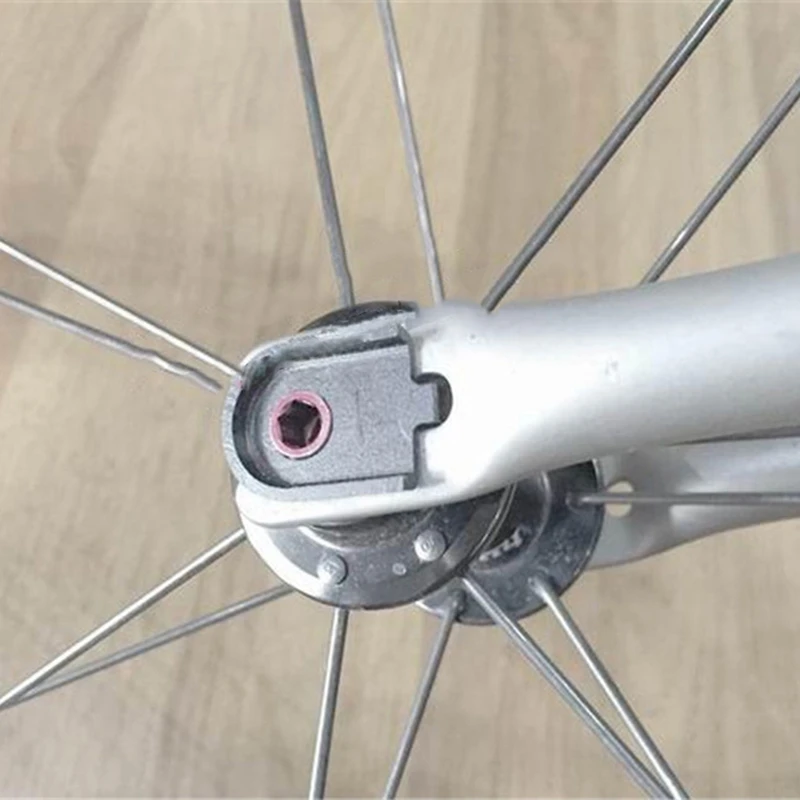 Уплотнитель вилки для велосипеда Brompton ступица из алюминиевого сплава крючок