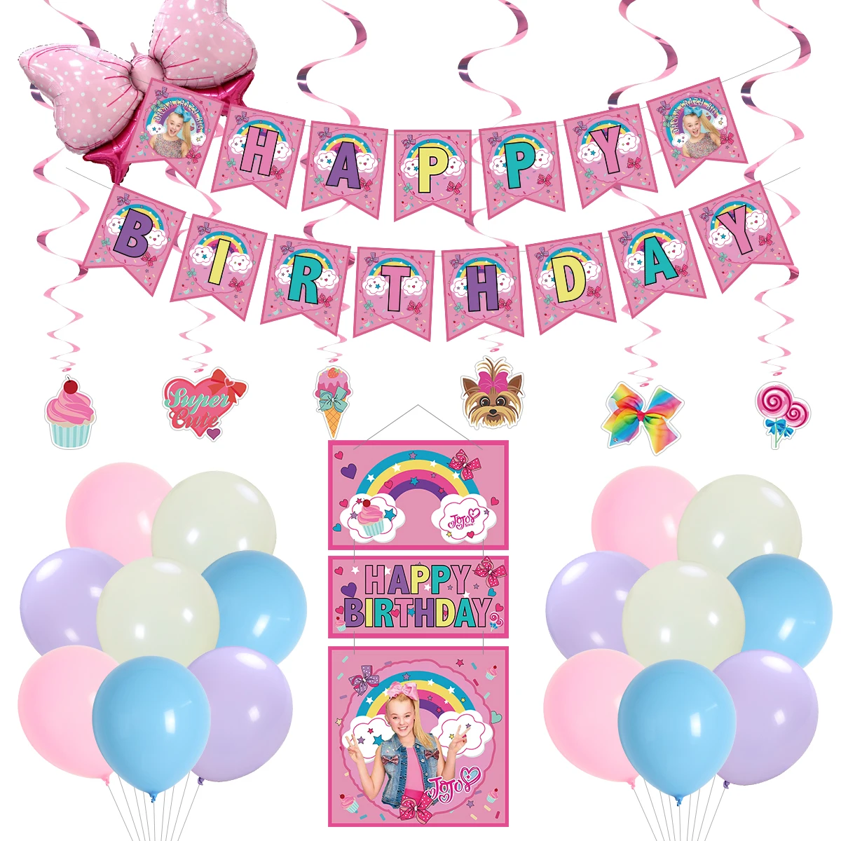 

Украшения для вечерние в стиле знаменитостей, набор латексных воздушных шаров в форме макарона с щенком, сердечками, подвесные фотофольгир...