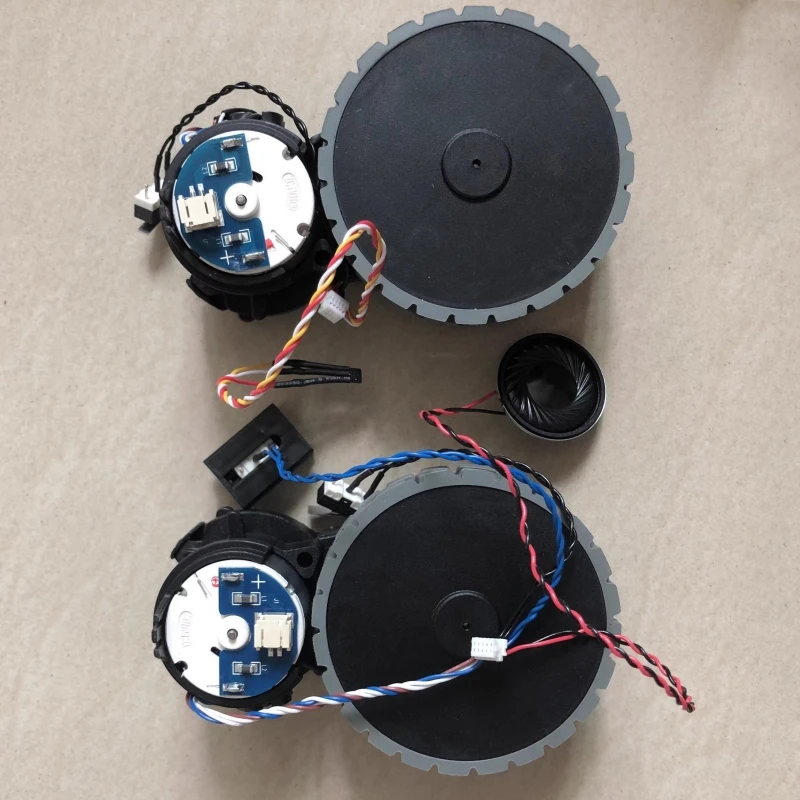 Робот правое левое колесо с двигателем Для Ecovacs Deebot Ozmo 930 Запчасти для