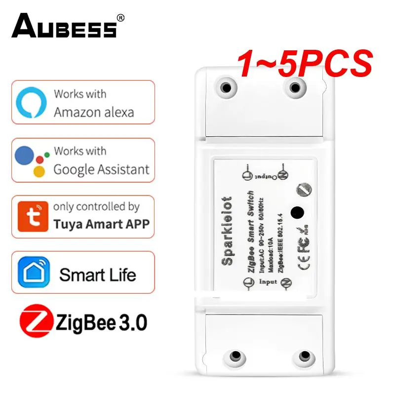 

1~5PCS Homekit And MQTT WIFi Smart Relay Switch 1CH 10A