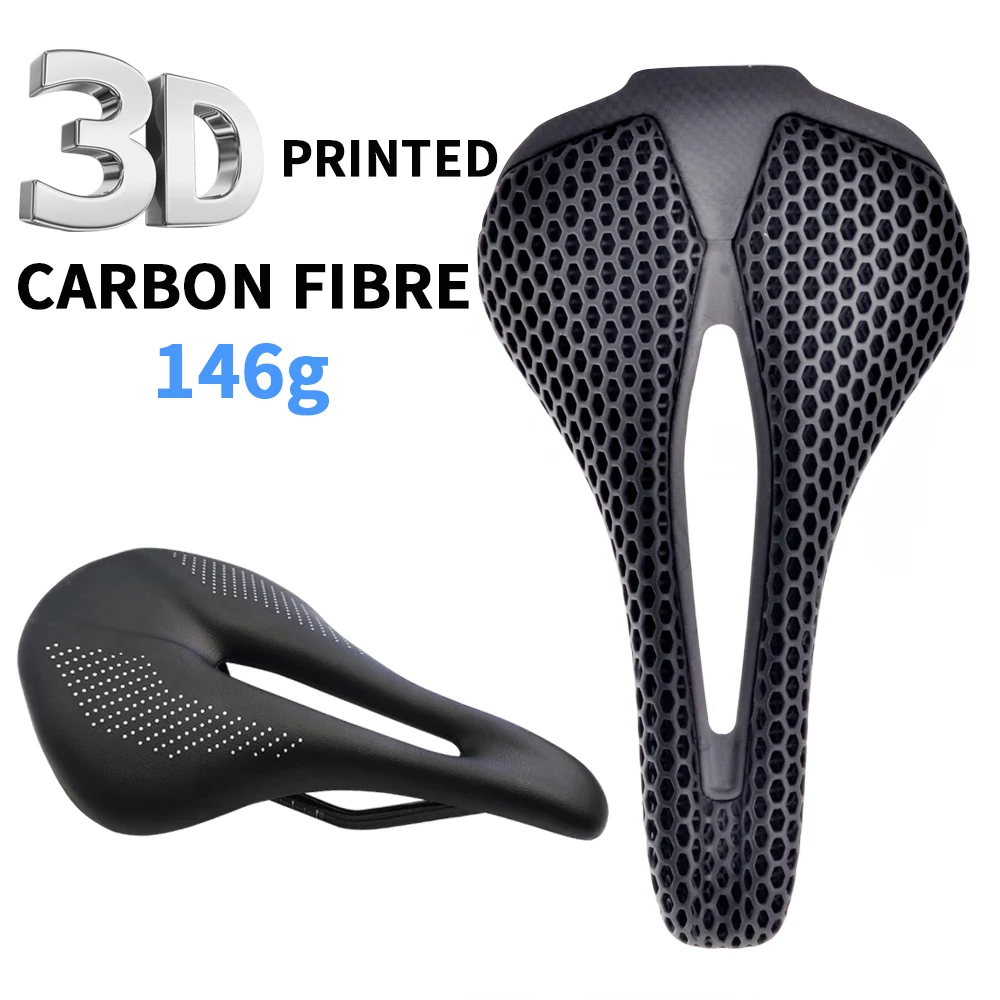 Велосипедное седло akводтор с 3D принтом полностью из углеродного волокна подушка