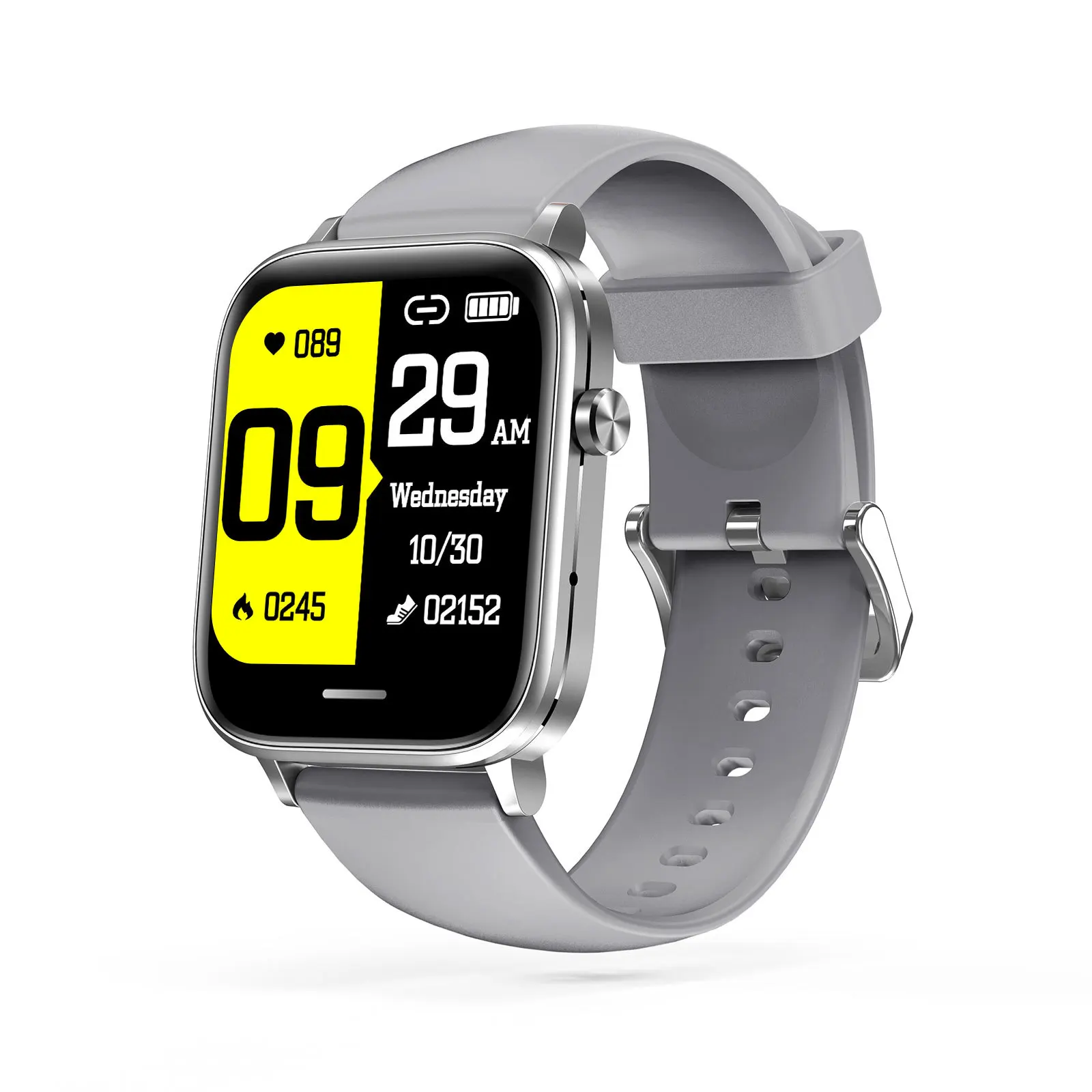 

Smart Watch Heart Rate Blood Pressure Oxygen Fitness Tracker Temperature Men Women Sport Braclet Call SMS Alarm Color Screen