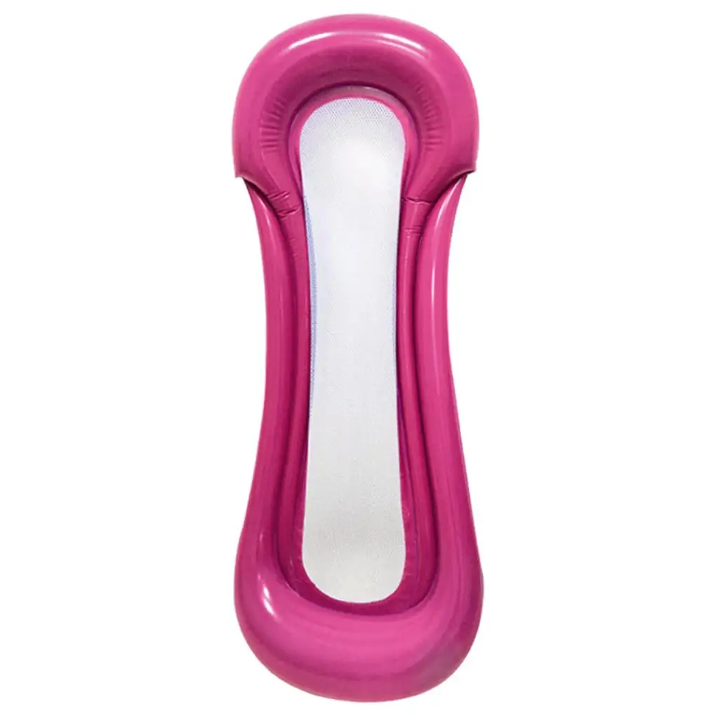 

Inflatable Pool Float Inflatable Net Floating Bed Summer Beach Floaty Party Toys Lounge Swimming Toy for Kids Adults