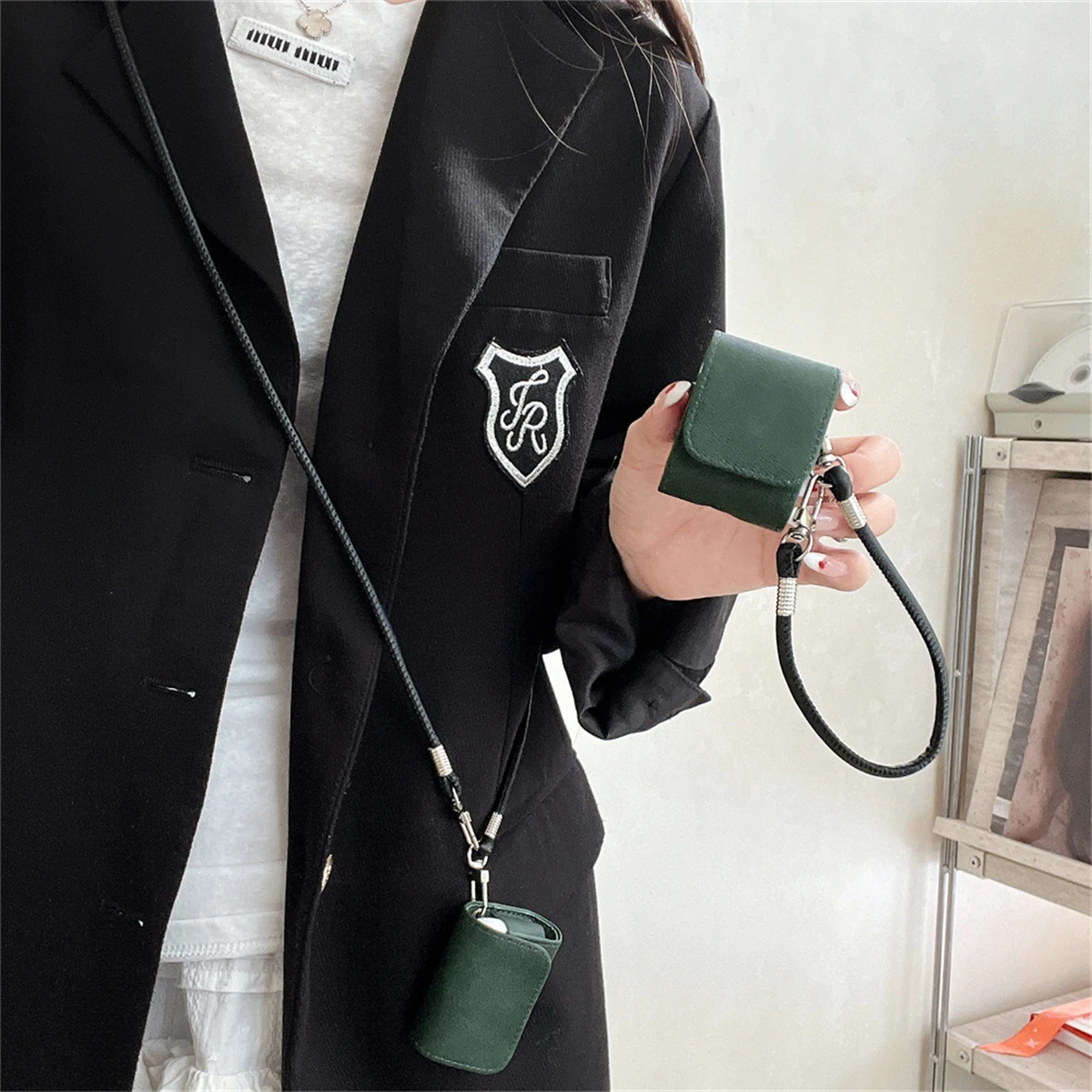 Кожаный чехол для Apple Airpod Pro 1-го 2-го 3-го поколения Bluetooth наушники