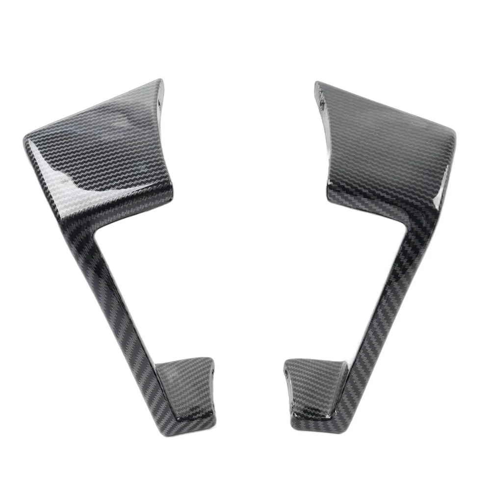 1 пара углеродного волокна мотоцикла Winglet с фиксированным крылом воздушные