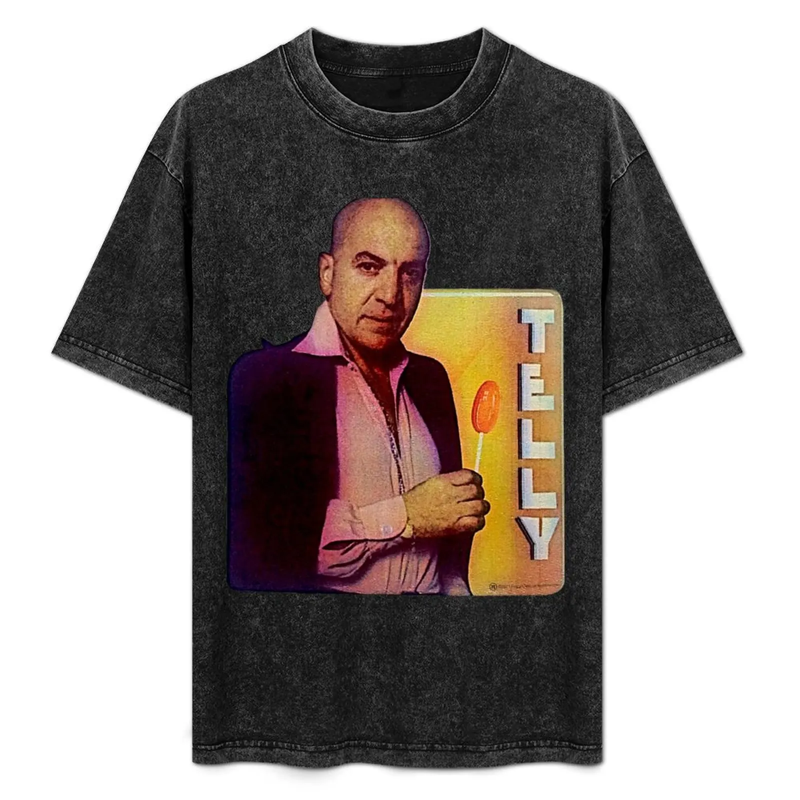 Футболка The Telly синяя хлопковая мужская