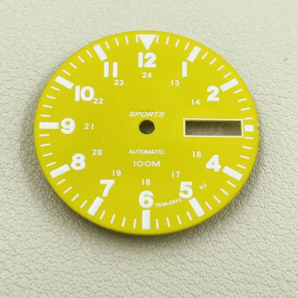 Pointer size: 8.5mm/12.5mm/13mm Luminous color: green light Applicable movement model: NH35/NH36/NH34 (automatic mechanical move