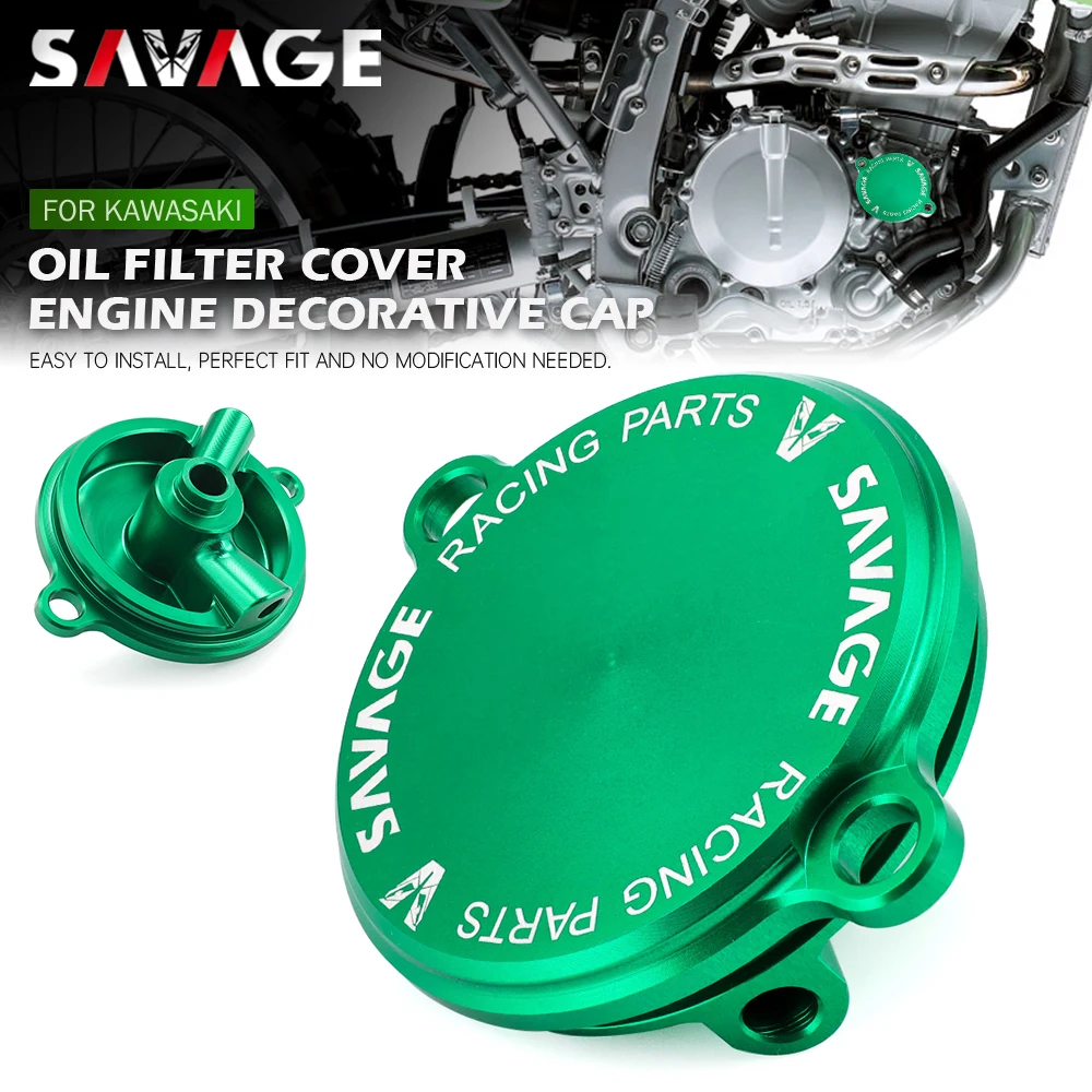 Cover For Kawasaki Klx250/s/f Klx300/r/sm Klx300r Klx300sm Motorcycle Accessories Aluminum Cap Klx 250 300