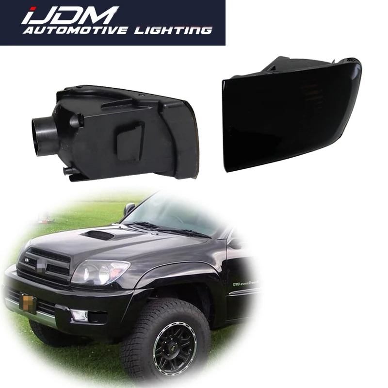 Для Toyota 4Runner 2003 2004 2005 дымчатые/прозрачные линзы передний бампер указатель