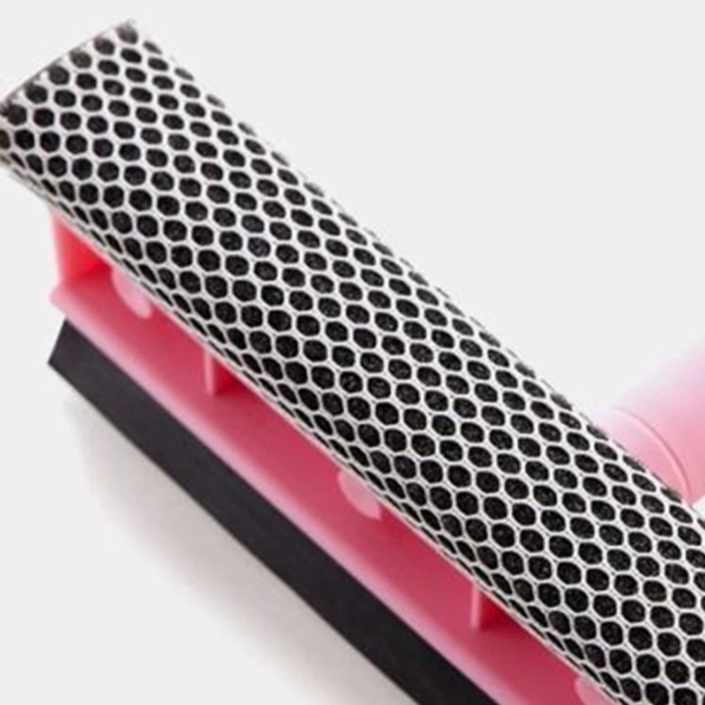 Двустороннее средство для очистки оконных стекол с регулируемой длинной ручкой -