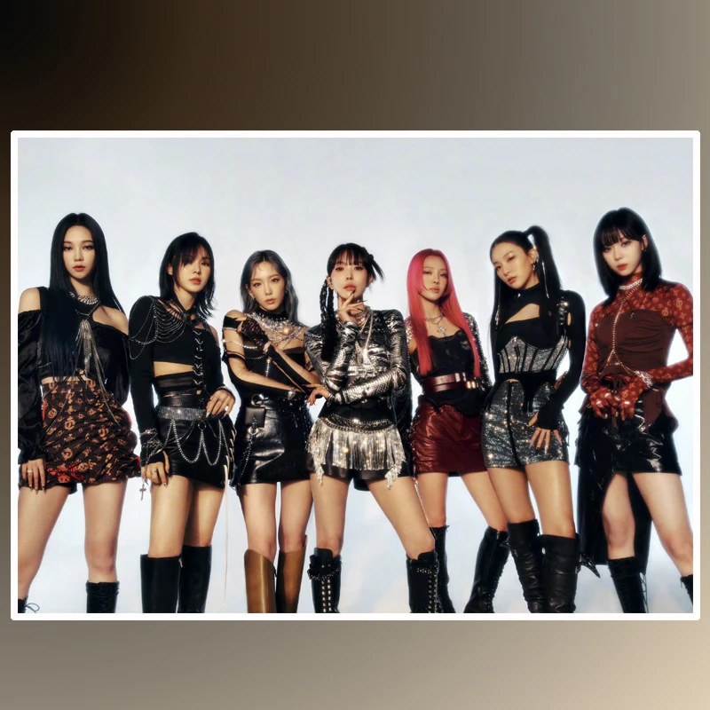 

Фотопостер KPOP Girls On лучшие плакаты, самоклеящиеся наклейки на стену I59