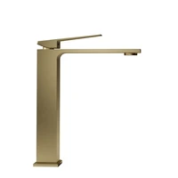 a9037 square design basin faucet single hole bathroom mixer tap brass body water taps washroom sink faucet