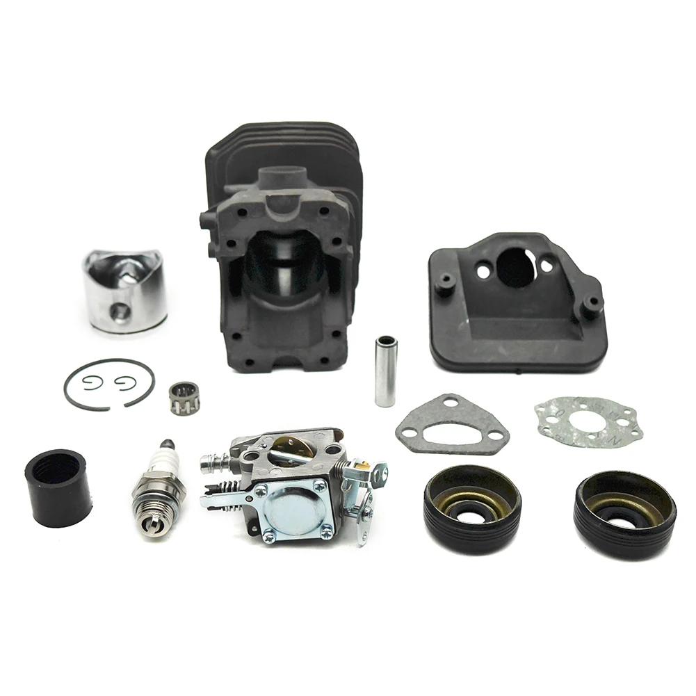 

Carburetor Kit Cylinder Piston Lawn Mower Lawnmower Oil Chainsaw Strimmer