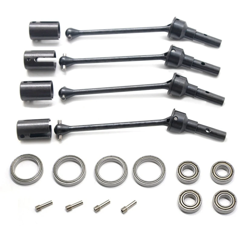 

4Pcs 8950X Steel Front And Rear Drive Shaft CVD With Shaft Cup For 1/10 Traxxas MAXX RC Car Upgrades Parts