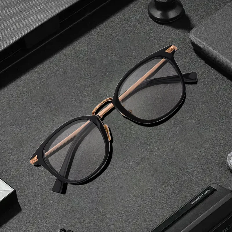 Очки в японском стиле с титановой оправой очки для похудения защитой от синего