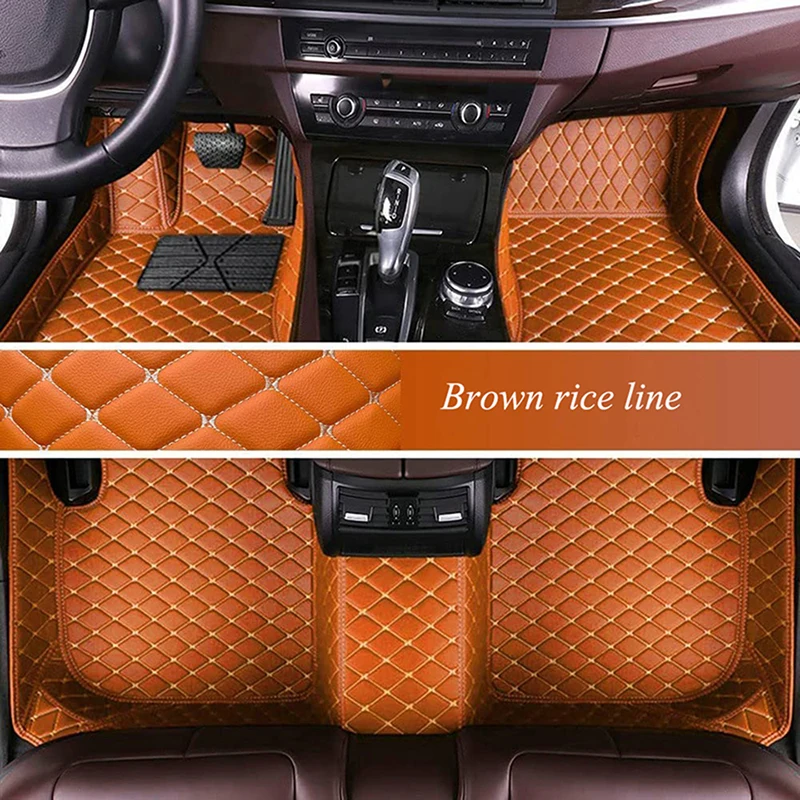 

Car Floor Mats for Bmw F10 E60 5 Series F11 G30 G31 E39 E61 F07 F18 G38 520i 530i 535i 540i Auto Accessories Interior Details