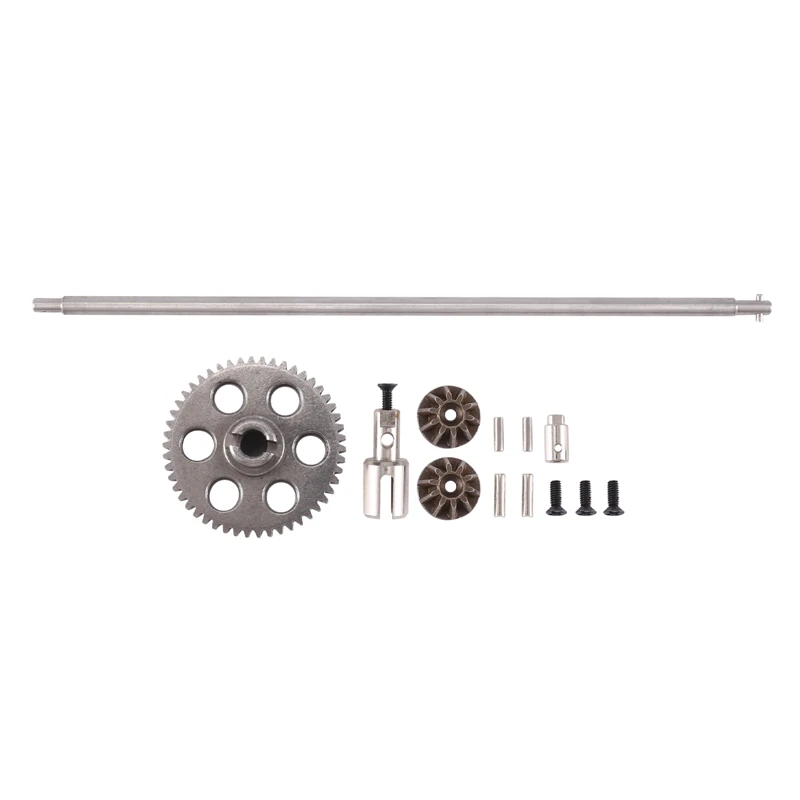 

Metal Center Drive Shaft And Spur Gear Set Kit For HBX HAIBOXING 901 901A 903 903A 905 905A 1/12 RC Car Upgrade Spare Parts