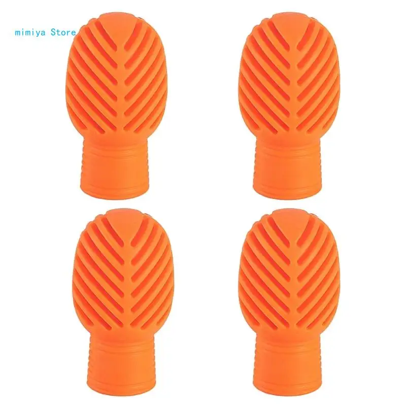 Pipi 4 шт. демпферы для голеней силиконовые наконечники аксессуары музыкальных