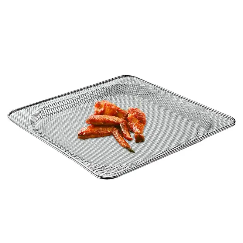

Oven Air Fryer Baking Tray Washable Basket For Air Fryer Air Fryer Accessories Digital Mesh Air Circulation Basket Accessory For