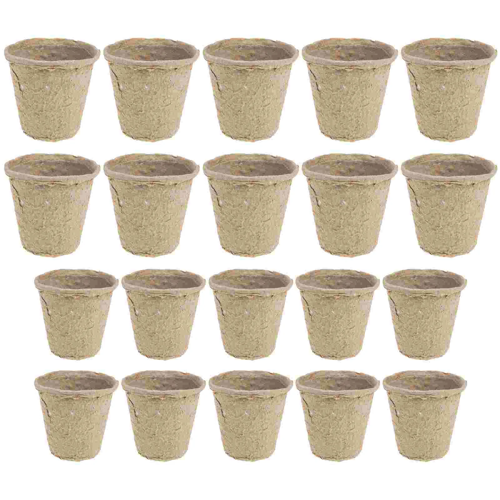 40 Pcs Plants Germination Cups Biodegradable Plants Growing Cup Nursery Planters