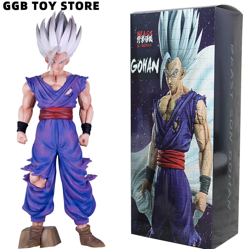 

33cm Dragon Ball Z Figures Son Gohan Anime Figure Goku Super Saiyan Gk Figurine Pvc Statue Model Collection Ornament Toys Gifts