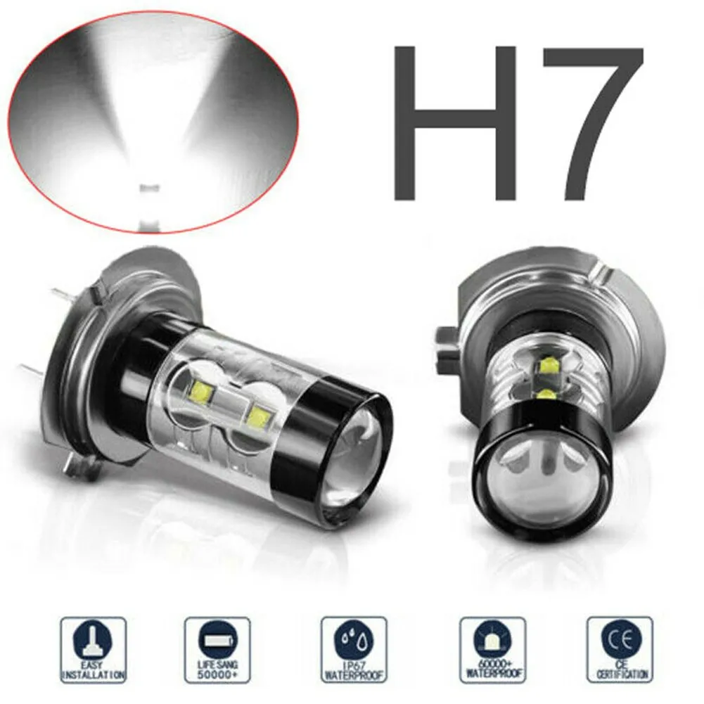 

2 X автомобильные фары H7 160 Вт с высокой мощностью
