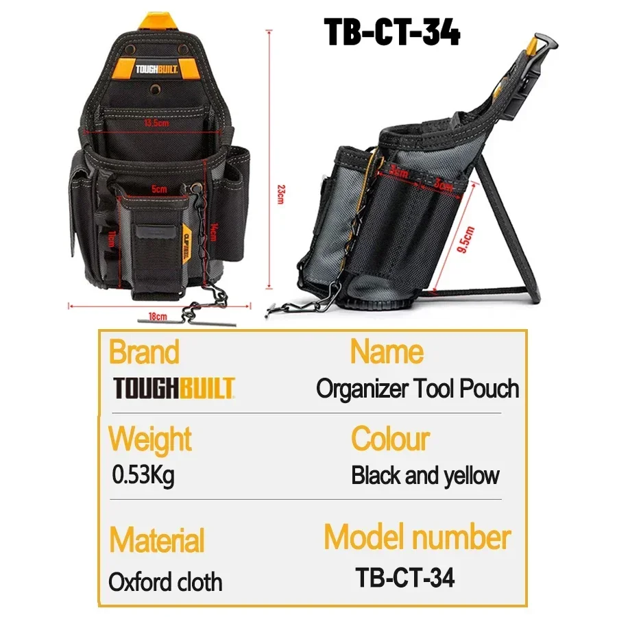 

ToughBuilt TB-CT-34 сумка для электриков
