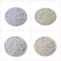spot wrinkled beads without holes straight hole abs imitation pearls handmade diy beaded perforated loose beads with good color