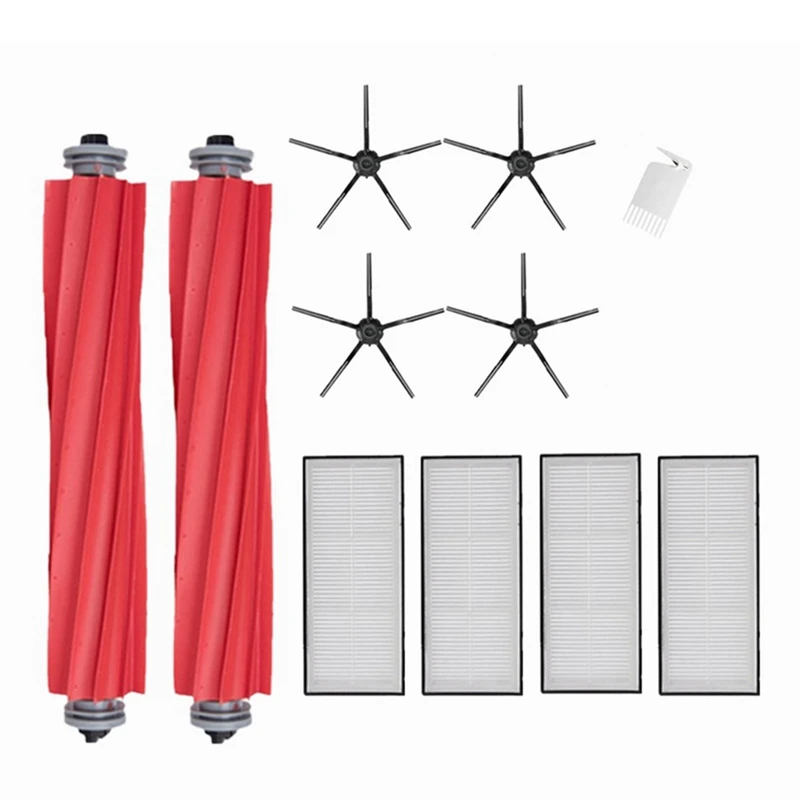 

Запчасти для пылесоса Xiaomi Mijia Roborock S7 T7S T7plus, основная щетка, HEPA фильтр, боковая щетка, аксессуары