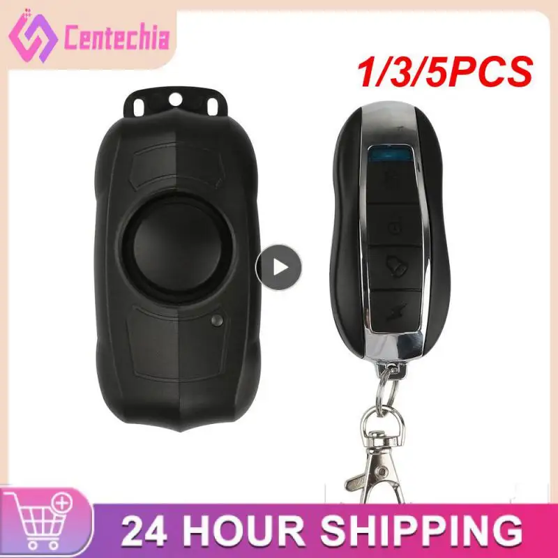 

1/3/5 шт., сигнализация для мотоцикла и велосипеда, с пультом ДУ